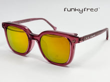 Cargar imagen en el visor de la galería, <div title='Genero UNISEX | Forma CUADRADO | Color ROSA | COMPLETO | 150mmANCHOTOTAL | 50mmANCHODELENTE | 45mmALTURADELENTE | 24mmPUENTE | 146MM LONGI' > FRED-3402SP C5 </div>