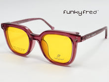 Cargar imagen en el visor de la galería, <div title='Genero UNISEX | Forma CUADRADO | Color ROSA | COMPLETO | 150mmANCHOTOTAL | 50mmANCHODELENTE | 45mmALTURADELENTE | 24mmPUENTE | 146MM LONGI' > FRED-3402SP C5 </div>