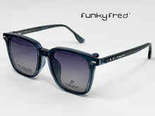 Cargar imagen en el visor de la galería, <div title='Genero UNISEX | Forma CUADRADO REDONDO | Color GRIS | COMPLETO | 140mmANCHOTOTAL | 51mmANCHODELENTE | 45mmALTURADELENTE | 19mmPUENTE | 145M' > FRED-3404SP C2 </div>