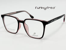 Cargar imagen en el visor de la galería, <div title='Genero UNISEX | Forma CUADRADO | Color NEGRO ROSA | COMPLETO | 140mmANCHOTOTAL | 51mmANCHODELENTE | 45mmALTURADELENTE | 19mmPUENTE | 145MM ' > FRED-3404SP C4 </div>