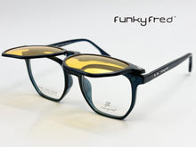 Cargar imagen en el visor de la galería, <div title='Genero UNISEX | Forma CUADRADO | Color GRIS | COMPLETO | 145mmANCHOTOTAL | 51mmANCHODELENTE | 45mmALTURADELENTE | 22mmPUENTE | 145MM LONGI' > FRED-3405SP C6 </div>