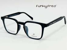 Cargar imagen en el visor de la galería, <div title='Genero UNISEX | Forma CUADRADO | Color AZUL | COMPLETO | 140mmANCHOTOTAL | 48mmANCHODELENTE | 42mmALTURADELENTE | 23mmPUENTE | 146MM LONGI' > FRED-3406SP C4 </div>