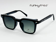 Cargar imagen en el visor de la galería, <div title='Genero UNISEX | Forma CUADRADO | Color AZUL | COMPLETO | 140mmANCHOTOTAL | 48mmANCHODELENTE | 42mmALTURADELENTE | 23mmPUENTE | 146MM LONGI' > FRED-3406SP C4 </div>