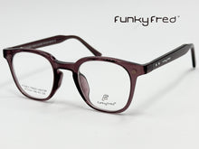 Cargar imagen en el visor de la galería, <div title='Genero UNISEX | Forma CUADRADO | Color CAFE | COMPLETO | 137mmANCHOTOTAL | 46mmANCHODELENTE | 42mmALTURADELENTE | 24mmPUENTE | 146MM LONGI' > FRED-3407SP C6 </div>