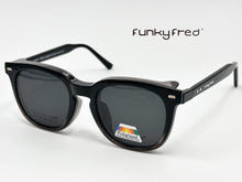 Cargar imagen en el visor de la galería, <div title='Genero UNISEX | Forma CUADRADO REDONDO | Color GRIS NEGRO | COMPLETO | 145mmANCHOTOTAL | 52mmANCHODELENTE | 45mmALTURADELENTE | 22mmPUENTE |' > FRED-3408SP C3 </div>