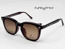 Cargar imagen en el visor de la galería, <div title='Genero UNISEX | Forma CUADRADO REDONDO | Color GRIS | COMPLETO | 145mmANCHOTOTAL | 52mmANCHODELENTE | 45mmALTURADELENTE | 22mmPUENTE | 146M' > FRED-3408SP C6 </div>