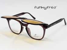 Cargar imagen en el visor de la galería, <div title='Genero UNISEX | Forma CUADRADO REDONDO | Color GRIS | COMPLETO | 145mmANCHOTOTAL | 52mmANCHODELENTE | 45mmALTURADELENTE | 22mmPUENTE | 146M' > FRED-3408SP C6 </div>