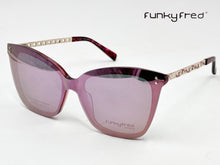 Cargar imagen en el visor de la galería, <div title='Genero MUJER | Forma GATO | Color ROSA | COMPLETO | 153mmANCHOTOTAL | 57mmANCHODELENTE | 49mmALTURADELENTE | 21mmPUENTE | 145mmLONGITUDDEVARILLA | ' > FRED-FF3501SP C5 </div>