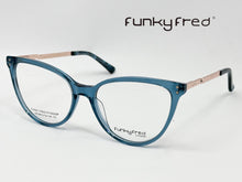 Cargar imagen en el visor de la galería, <div title='Genero MUJER | Forma GATO | Color VERDE | COMPLETO | 147mmANCHOTOTAL | 56mmANCHODELENTE | 45mmALTURADELENTE | 19mmPUENTE | 145mmLONGITUDDEVARILLA |' > FRED-FF3503SP C3 </div>