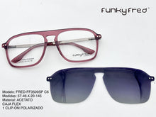 Cargar imagen en el visor de la galería, <div title='Genero UNISEX | Forma AVIADOR RECTANGULAR | Color ROSA | COMPLETO | 153mmANCHOTOTAL | 57mmANCHODELENTE | 47mmALTURADELENTE | 20mmPUENTE | 145mmLONGI' > FRED-FF3509SP C6 </div>