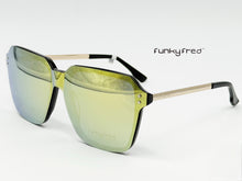 Cargar imagen en el visor de la galería, <div title='Genero UNISEX | Forma CUADRADO | Color NEGRO | COMPLETO | 153mmANCHOTOTAL | 58mmANCHODELENTE | 50mmALTURADELENTE | 18mmPUENTE | 145mmLONGITUDDEVARI' > FRED-FF3510SP C1 </div>