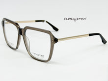 Cargar imagen en el visor de la galería, <div title='Genero UNISEX | Forma CUADRADO | Color GRIS | COMPLETO | 153mmANCHOTOTAL | 58mmANCHODELENTE | 50mmALTURADELENTE | 18mmPUENTE | 145mmLONGITUDDEVARIL' > FRED-FF3510SP C3 </div>