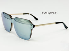 Cargar imagen en el visor de la galería, <div title='Genero UNISEX | Forma CUADRADO | Color GRIS | COMPLETO | 153mmANCHOTOTAL | 58mmANCHODELENTE | 50mmALTURADELENTE | 18mmPUENTE | 145mmLONGITUDDEVARIL' > FRED-FF3510SP C3 </div>