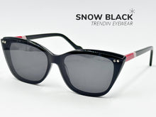 Cargar imagen en el visor de la galería, <div title='Genero MUJER | Forma GATO | Color NEGRO | COMPLETO | 138mmANCHOTOTAL | 51mmANCHODELENTE | 40mmALTURADELENTE | 15mmPUENTE | 140mmLONGITUDDEVARILLA |' > G5259 C1 </div>