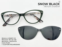 Cargar imagen en el visor de la galería, <div title='Genero MUJER | Forma GATO | Color VERDE | COMPLETO | 135mmANCHOTOTAL | 50mmANCHODELENTE | 39mmALTURADELENTE | 16mmPUENTE | 140mmLONGITUDDEVARILLA |' > G5297 C5 </div>