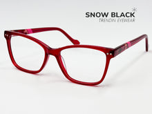 Cargar imagen en el visor de la galería, <div title='Genero MUJER | Forma GATO | Color ROJO | COMPLETO | 140mmANCHOTOTAL | 54mmANCHODELENTE | 40mmALTURADELENTE | 17mmPUENTE | 140mmLONGITUDDEVARILLA | ' > G5300 C2 </div>