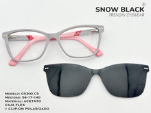 Cargar imagen en el visor de la galería, <div title='Genero MUJER | Forma GATO | Color GRIS ROSA | COMPLETO | 140mmANCHOTOTAL | 54mmANCHODELENTE | 40mmALTURADELENTE | 17mmPUENTE | 140mmLONGITUDDEVARILL' > G5300 C5 </div>