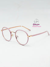 Cargar imagen en el visor de la galería, <div title='Genero MUJER | Forma REDONDO | Color ROSA | COMPLETO | 135mmANCHOTOTAL | 48mmANCHODELENTE | 45mmALTURADELENTE | 20mmPUENTE | 144mmLONGITUDDEVARILLA' > HS5002 ROSA </div>