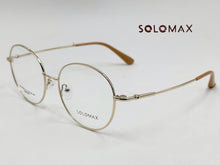 Cargar imagen en el visor de la galería, <div title='Genero UNISEX | Forma REDONDO | Color DORADO | COMPLETO | 142mmANCHOTOTAL | 53mmANCHODELENTE | 48mmALTURADELENTE | 20mmPUENTE | 140MMLONGITUDDEVARI' > MAX-MEN-141 C2 </div>