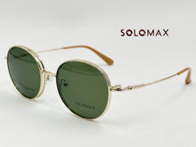 Cargar imagen en el visor de la galería, <div title='Genero UNISEX | Forma REDONDO | Color DORADO | COMPLETO | 142mmANCHOTOTAL | 53mmANCHODELENTE | 48mmALTURADELENTE | 20mmPUENTE | 140MMLONGITUDDEVARI' > MAX-MEN-141 C2 </div>