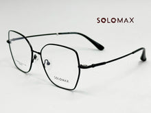 Cargar imagen en el visor de la galería, <div title='Genero MUJER | Forma CUADRADO GATO | Color NEGRO | COMPLETO | 142mmANCHOTOTAL | 55mmANCHODELENTE | 47mmALTURADELENTE | 17mmPUENTE | 140MMLONGITUDDEV' > MAX-MEN-142 C1 </div>