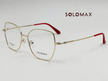 Cargar imagen en el visor de la galería, <div title='Genero MUJER | Forma CUADRADO GATO | Color DORADO | COMPLETO | 142mmANCHOTOTAL | 55mmANCHODELENTE | 47mmALTURADELENTE | 17mmPUENTE | 140MMLONGITUDDE' > MAX-MEN-142 C2 </div>