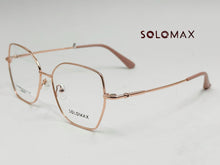 Cargar imagen en el visor de la galería, <div title='Genero MUJER | Forma CUADRADO GATO | Color DORADO ROSA | COMPLETO | 142mmANCHOTOTAL | 55mmANCHODELENTE | 47mmALTURADELENTE | 17mmPUENTE | 140MMLONGIT' > MAX-MEN-142 C3 </div>