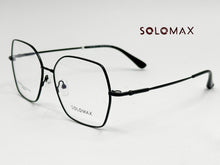 Cargar imagen en el visor de la galería, <div title='Genero UNISEX | Forma CUADRADO | Color NEGRO | COMPLETO | 145mmANCHOTOTAL | 55mmANCHODELENTE | 49mmALTURADELENTE | 16mmPUENTE | 140MMLONGITUDDEVARI' > MAX-MEN-144 C1 </div>