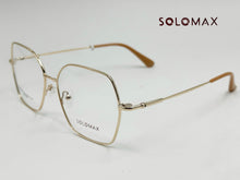 Cargar imagen en el visor de la galería, <div title='Genero UNISEX | Forma CUADRADO | Color DORADO | COMPLETO | 145mmANCHOTOTAL | 55mmANCHODELENTE | 49mmALTURADELENTE | 16mmPUENTE | 140MMLONGITUDDEVAR' > MAX-MEN-144 C2 </div>