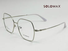 Cargar imagen en el visor de la galería, <div title='Genero UNISEX | Forma CUADRADO | Color PLATA | COMPLETO | 145mmANCHOTOTAL | 55mmANCHODELENTE | 49mmALTURADELENTE | 16mmPUENTE | 140MMLONGITUDDEVARI' > MAX-MEN-144 C4 </div>