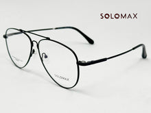 Cargar imagen en el visor de la galería, <div title='Genero UNISEX | Forma AVIADOR | Color NEGRO | COMPLETO | 145mmANCHOTOTAL | 57mmANCHODELENTE | 50mmALTURADELENTE | 15mmPUENTE | 145MMLONGITUDDEVARIL' > MAX-MEN-147 C1 </div>