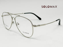 Cargar imagen en el visor de la galería, <div title='Genero UNISEX | Forma AVIADOR | Color PLATA | COMPLETO | 145mmANCHOTOTAL | 57mmANCHODELENTE | 50mmALTURADELENTE | 15mmPUENTE | 145MMLONGITUDDEVARIL' > MAX-MEN-147 C3 </div>