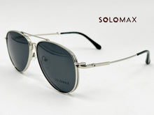 Cargar imagen en el visor de la galería, <div title='Genero UNISEX | Forma AVIADOR | Color PLATA | COMPLETO | 145mmANCHOTOTAL | 57mmANCHODELENTE | 50mmALTURADELENTE | 15mmPUENTE | 145MMLONGITUDDEVARIL' > MAX-MEN-147 C3 </div>