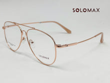 Cargar imagen en el visor de la galería, <div title='Genero UNISEX | Forma AVIADOR | Color DORADO | COMPLETO | 145mmANCHOTOTAL | 57mmANCHODELENTE | 50mmALTURADELENTE | 15mmPUENTE | 145MMLONGITUDDEVARI' > MAX-MEN-147 C4 </div>