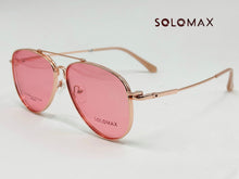 Cargar imagen en el visor de la galería, <div title='Genero UNISEX | Forma AVIADOR | Color DORADO | COMPLETO | 145mmANCHOTOTAL | 57mmANCHODELENTE | 50mmALTURADELENTE | 15mmPUENTE | 145MMLONGITUDDEVARI' > MAX-MEN-147 C4 </div>