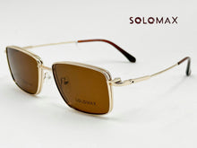 Cargar imagen en el visor de la galería, <div title='Genero UNISEX | Forma RECTANGULAR | Color DORADO | COMPLETO | 145mmANCHOTOTAL | 54mmANCHODELENTE | 40mmALTURADELENTE | 18mmPUENTE | 145MMLONGITUDDE' > MAX-MEN-149 C2 </div>