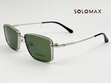 Cargar imagen en el visor de la galería, <div title='Genero UNISEX | Forma RECTANGULAR | Color PLATA | COMPLETO | 145mmANCHOTOTAL | 54mmANCHODELENTE | 40mmALTURADELENTE | 18mmPUENTE | 145MMLONGITUDDEV' > MAX-MEN-149 C3 </div>