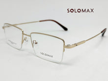 Cargar imagen en el visor de la galería, <div title='Genero UNISEX | Forma RECTANGULAR | Color DORADO | COMPLETO | 145mmANCHOTOTAL | 53mmANCHODELENTE | 36mmALTURADELENTE | 18mmPUENTE | 145MMLONGITUDDE' > MAX-MEN-150 C2 </div>