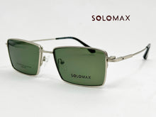 Cargar imagen en el visor de la galería, <div title='Genero UNISEX | Forma RECTANGULAR | Color PLATA | COMPLETO | 145mmANCHOTOTAL | 53mmANCHODELENTE | 36mmALTURADELENTE | 18mmPUENTE | 145MMLONGITUDDEV' > MAX-MEN-150 C3 </div>