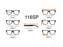 Cargar imagen en el visor de la galería, <div title='Genero MUJER | Forma GATO | Color MORADO | COMPLETO | 140mmANCHOTOTAL | 51mmANCHODELENTE | 39mmALTURADELENTE | 19mmPUENTE | 140MM LONGITUD' > 116SP S.PURPLE </div>