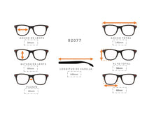 Cargar imagen en el visor de la galería, <div title='Genero MUJER | Forma REDONDO | Color NUDE | COMPLETO | 140mmANCHOTOTAL | 55mmANCHODELENTE | 49mmALTURADELENTE | 16mmPUENTE | 146mmLONGITUDDEVARILLA' > 82077 C6 </div>