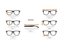 Cargar imagen en el visor de la galería, <div title='Genero UNISEX | Forma REDONDO | Color AMARILLO | COMPLETO | 137mmANCHOTOTAL | 46mmANCHODELENTE | 42mmALTURADELENTE | 19mmPUENTE | 145MM LO' > AC9103 C8 YELLOW </div>