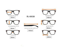 Cargar imagen en el visor de la galería, <div title='Genero MUJER | Forma GATO | Color CAFE | COMPLETO | 146mmANCHOTOTAL | 54mmANCHODELENTE | 45mmALTURADELENTE | 20mmPUENTE | 140mmLONGITUDDEVARILLA | ' > BL-66038 C </div>