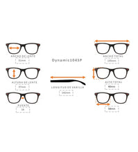 Cargar imagen en el visor de la galería, <div title='Genero UNISEX | Forma CUADRADO RECTANGULAR | Color CAREY | COMPLETO | 135mmANCHOTOTAL | 51mmANCHODELENTE | 37mmALTURADELENTE | 16mmPUENTE |' > DYNAMIC104SP M.DEMI </div>