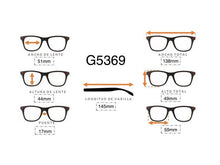 Cargar imagen en el visor de la galería, <div title='Genero MUJER | Forma REDONDO | Color CAREY ROJO | COMPLETO | 138mmANCHOTOTAL | 51mmANCHODELENTE | 44mmALTURADELENTE | 17mmPUENTE | 145mmLONGITUDDEVA' > G5369 C5 </div>