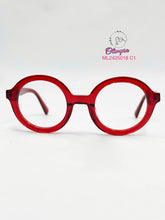 Cargar imagen en el visor de la galería, <div title='UNISEX | REDONDO | | ACETATO | ROJO | | Tipo Lente COMPLETO' > ML2425018 C1 </div>