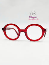 Cargar imagen en el visor de la galería, <div title='UNISEX | REDONDO | | ACETATO | ROJO | | Tipo Lente COMPLETO' > ML2425018 C1 </div>