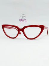 Cargar imagen en el visor de la galería, <div title='Genero MUJER | Forma GATO | Color ROJO | COMPLETO | 145mmANCHOTOTAL | 53mmANCHODELENTE | 37mmALTURADELENTE | 18mmPUENTE | 145mmLONGITUDDEVARILLA | ' > ML5511 C3 </div>