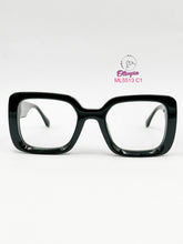 Cargar imagen en el visor de la galería, <div title='UNISEX | CUADRADO | | ACETATO | NEGRO | | Tipo Lente COMPLETO' > ML5513 C1 </div>