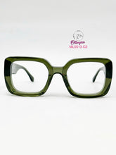 Cargar imagen en el visor de la galería, <div title='UNISEX | CUADRADO | | ACETATO | VERDE | | Tipo Lente COMPLETO' > ML5513 C2 </div>